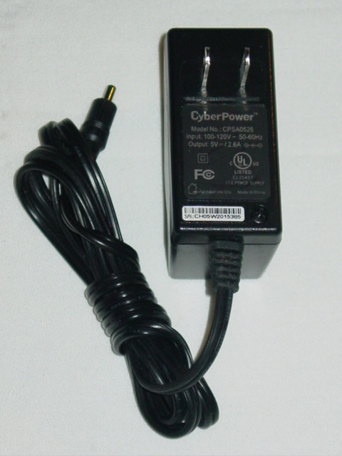 NEW CyberPower CPSA0526 AC Adapter 5V 2.6A - Click Image to Close